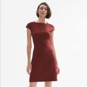 MM.LaFleur Ashley Dress Brick red size 2 new